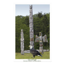 "SACRED EAGLE" Art Print\Poster