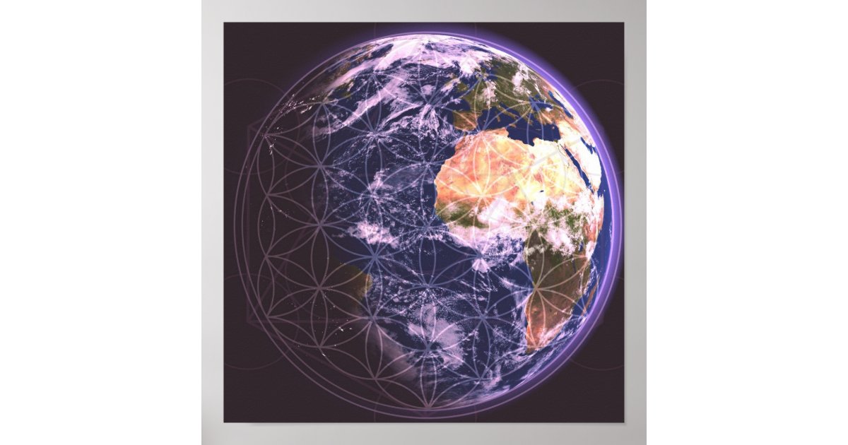 Sacred Earth Poster Zazzle