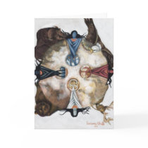 Sacred Four Winds Greeting Cards