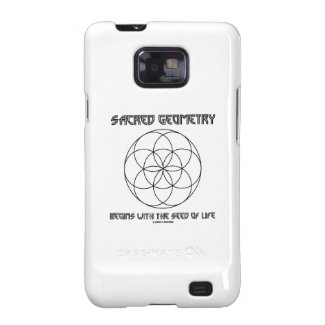 Sacred Geometry Begins With The Seed Of Life Galaxy SII Cover