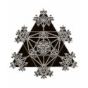 Sacred Geometry: Black Triangles: t-shirts by spiritswitchboard Sacred Geometry: Black Triangles: t-shirts