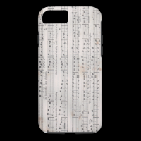 Sacred Harp Music iPhone case