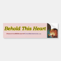 Sacred Heart a3 Bumper Stickers