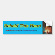 Sacred Heart a4 Bumper Stickers