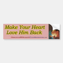 Sacred Heart b5 Bumper Stickers