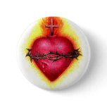 Sacred Heart Button