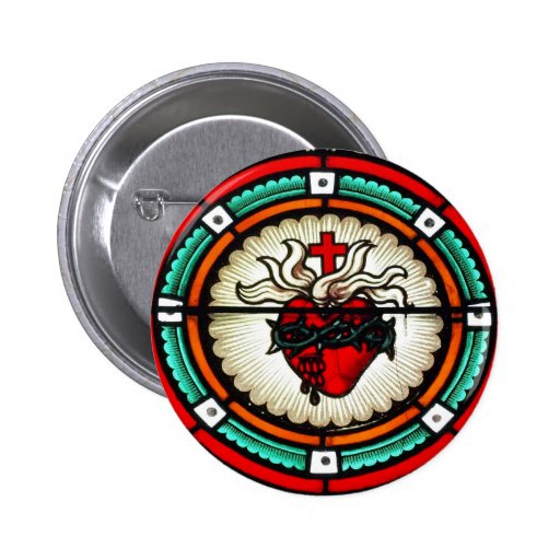 Sacred Heart Button