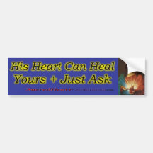 Sacred Heart c4 Bumper Sticker