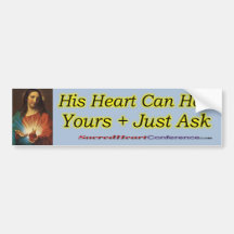 Sacred Heart d2 Bumper Stickers
