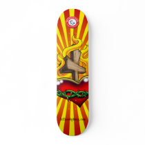 Sacred Heart Deck skateboards by dgarciaii Sacred Heart Deck skateboards