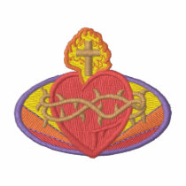 Sacred Heart embroidered shirts by ZazzleEmbroidery Sacred Heart embroidered shirts
