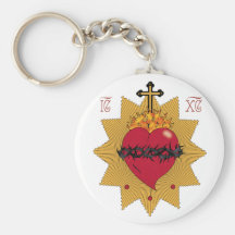 Sacred Heart I Key Chain