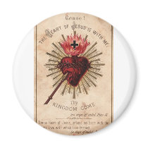Sacred Heart Fridge Magnet