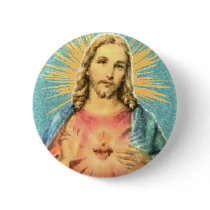 Sacred Heart of Jesus Button