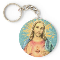 Sacred Heart of Jesus Key Chains