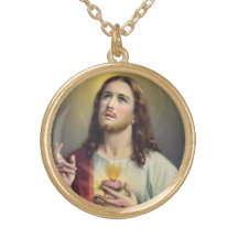 Sacred Heart of Jesus necklace