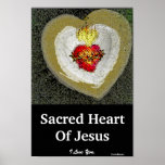 Sacred Heart Of Jesus Poster-Customize