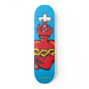 Sacred Heart skateboards by PeatWollaeger Sacred Heart skateboards