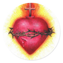 Sacred Heart stickers