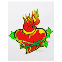 Sacred Heart Tattoo flyers