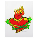 Sacred Heart Tattoo Personalized Letterhead