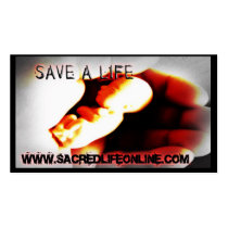 Sacred Life - Info Cards business cards by Nitewalker Sacred Life - Info Cards business cards