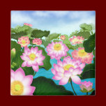 Sacred Lotus Flowers magnets