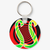 Sacred Spiral Keychain