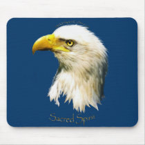 SACRED SPIRIT Bald Eagle Mousepad