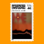 Sacred Sun by Gregory Gallo postage