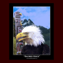 SACRED VOICE ~ Art Poster posters