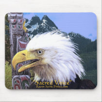 SACRED VOICE ~ Mouse Pad mousepads by RavenSpiritPrints SACRED VOICE ~ Mouse Pad mousepads