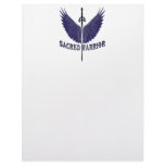 SACRED WARRIOR LETTERHEAD DESIGN
