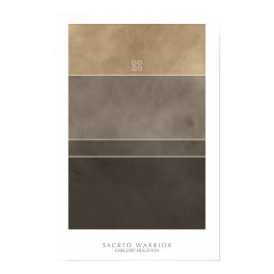 Sacred Warrior Print by gregoryhouston