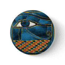 Sacred Wedjat buttons by arthistory Sacred Wedjat buttons