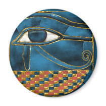 Sacred Wedjat magnets by arthistory Sacred Wedjat magnets