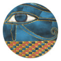 Sacred Wedjat stickers by arthistory Sacred Wedjat stickers