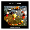 SACREL CHAKRA, GEMSTONES POSTER posters