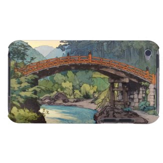 Sacret Bridge in Nikko Hiroshi Yoshida hanga art iPod Case-Mate Cases