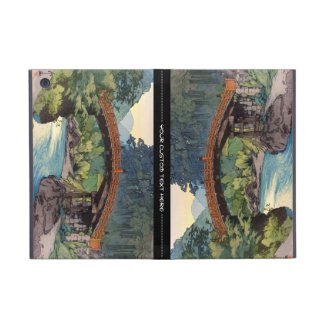 Sacret Bridge in Nikko Hiroshi Yoshida hanga art Cases For iPad Mini