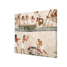 Sacrifice and purification of a bull canvas prints