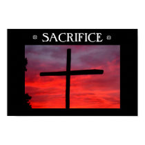 Sacrifice posters
