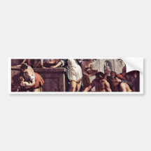 Sacrifice To The Goddess Vesta By Ricci Sebastiano Bumper Stickers