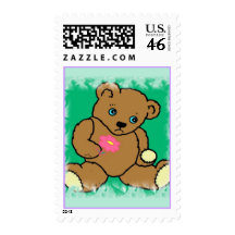 Sad Bear Postage