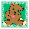 Sad Bear Poster posters