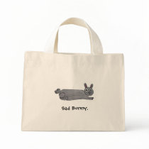 Sad Bunny Bag by SuperMaggie Sad Bunny Bag
