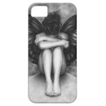 Sad Butterfly Girl iPhone Case iPhone 5 Cases