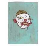 Sad Clown Greeting Card