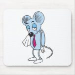 sad crying mouse mouse pad