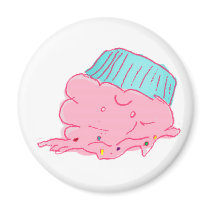 Sad Cupcake magnets